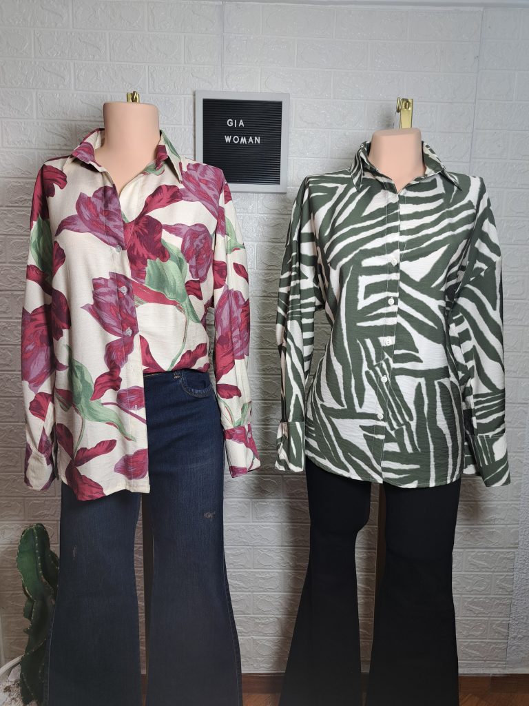 blusas estampadas hermosas